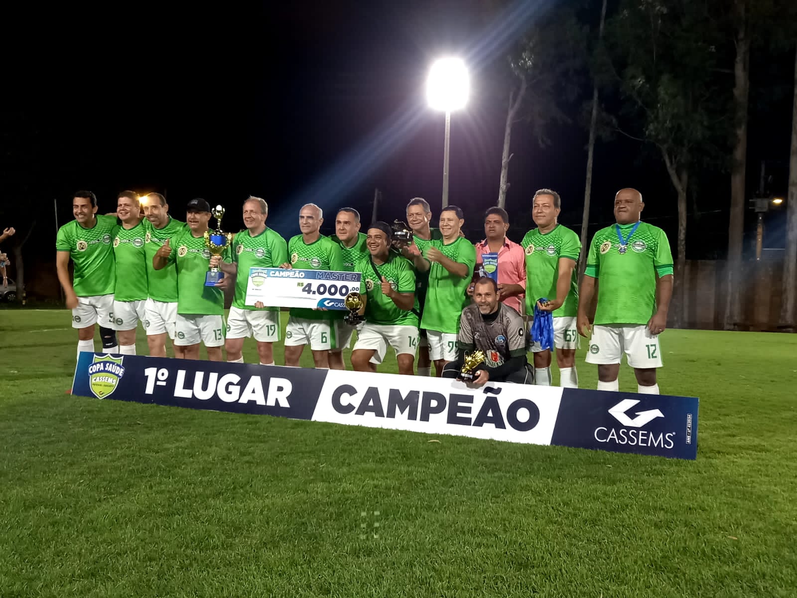 Aliança Galácticos Brilha nas Estrelas da 14a Copa Cassems: Campeões Invictos Unem Saúde, Habilidade e Amizade